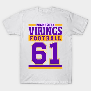 Minnesota Vikings 1961 American Football Edition 3 T-Shirt